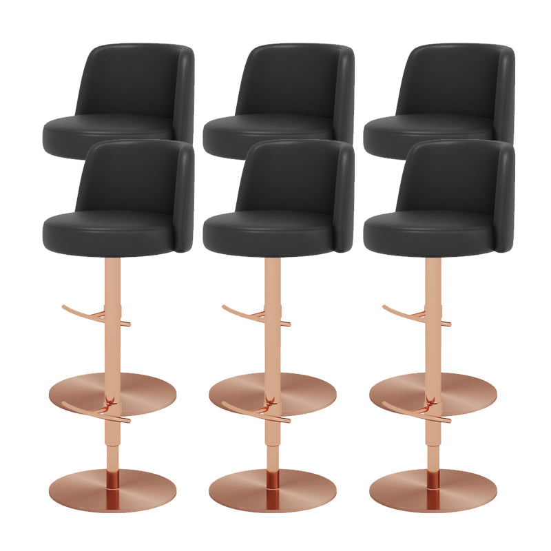 Tabouret de barre glamour tabouret de hauteur réglable pour Bristol avec pivotant