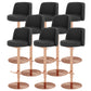 Tabouret de barre glamour tabouret de hauteur réglable pour Bristol avec pivotant