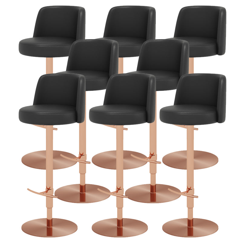 Tabouret de barre glamour tabouret de hauteur réglable pour Bristol avec pivotant