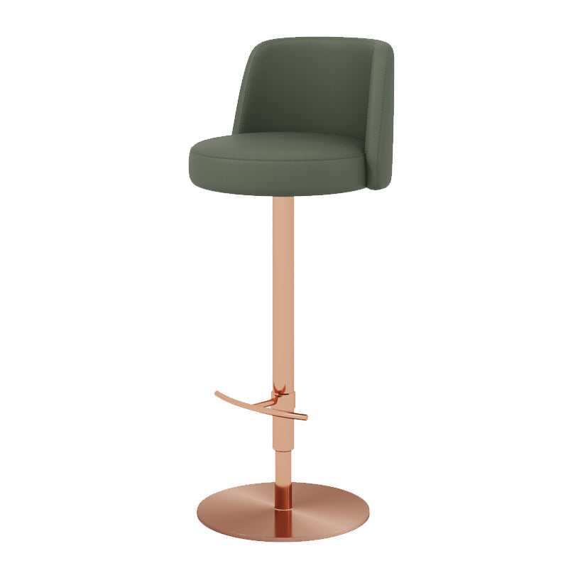 Tabouret de barre glamour tabouret de hauteur réglable pour Bristol avec pivotant