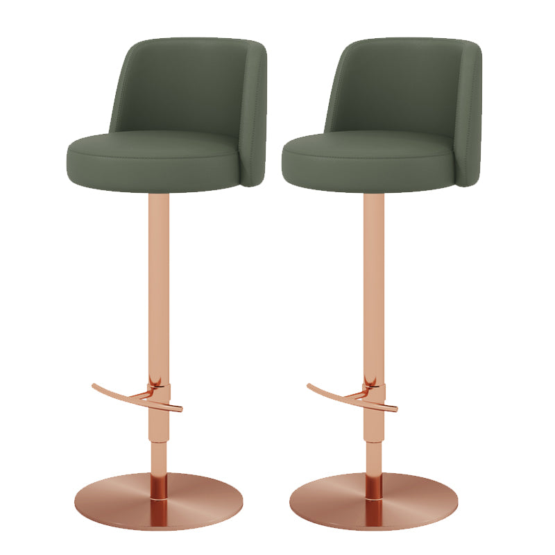 Tabouret de barre glamour tabouret de hauteur réglable pour Bristol avec pivotant