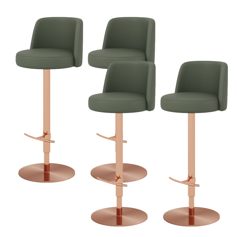 Tabouret de barre glamour tabouret de hauteur réglable pour Bristol avec pivotant