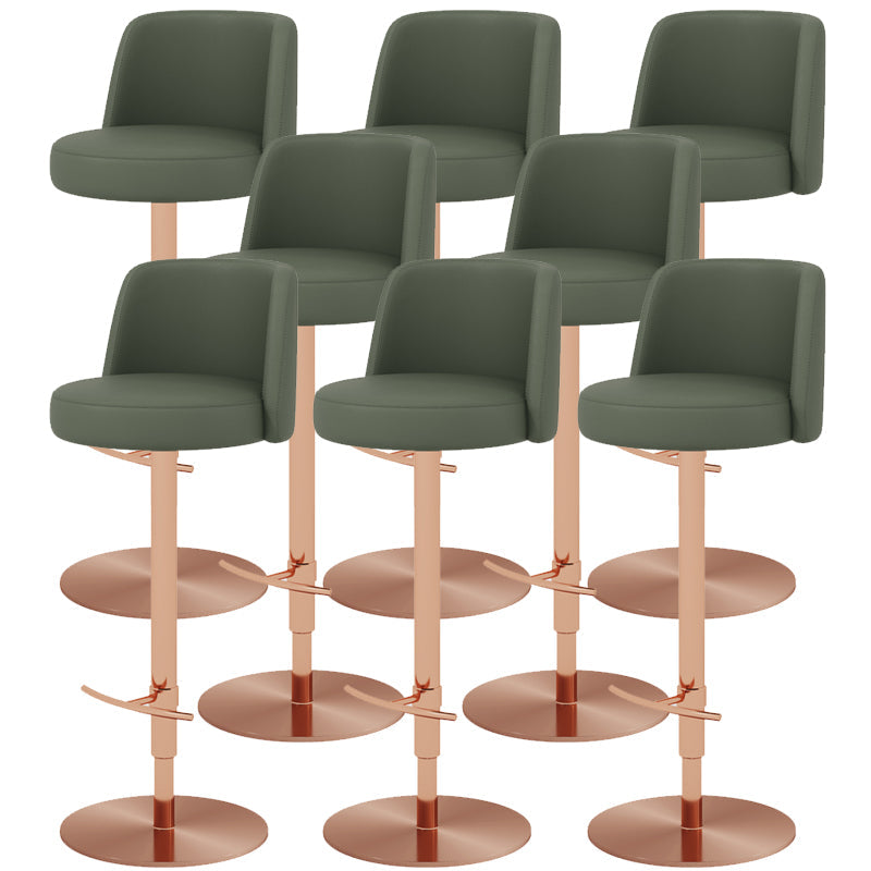 Tabouret de barre glamour tabouret de hauteur réglable pour Bristol avec pivotant