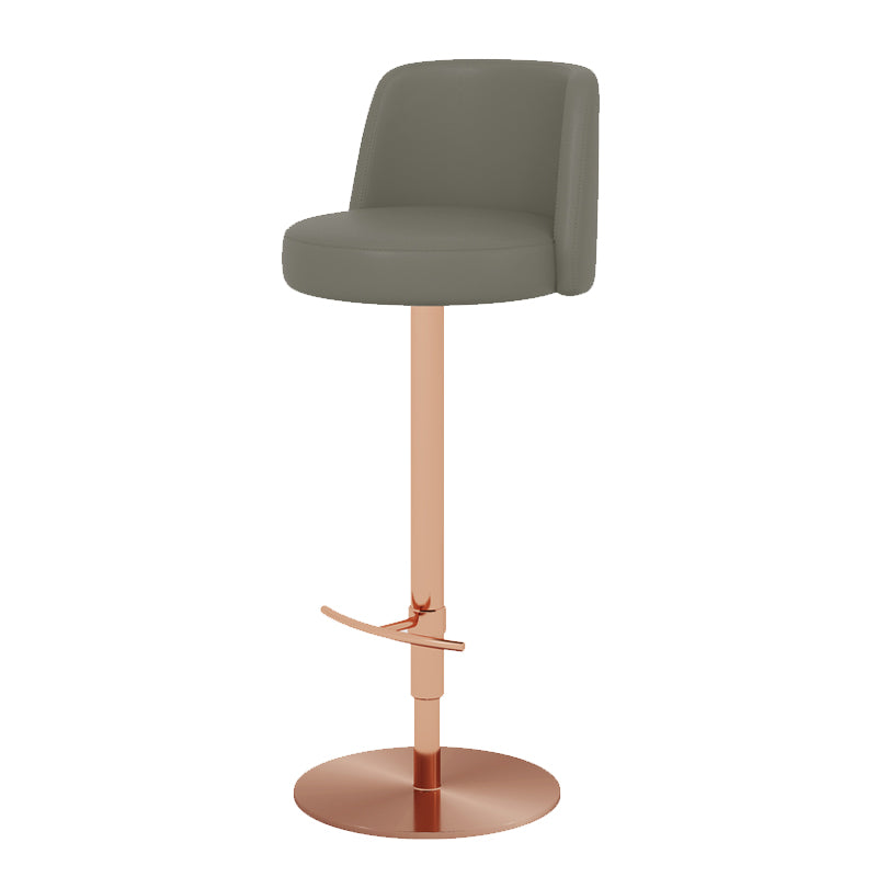Tabouret de barre glamour tabouret de hauteur réglable pour Bristol avec pivotant