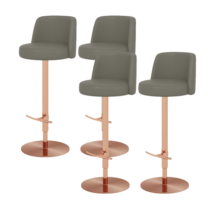 Tabouret de barre glamour tabouret de hauteur réglable pour Bristol avec pivotant