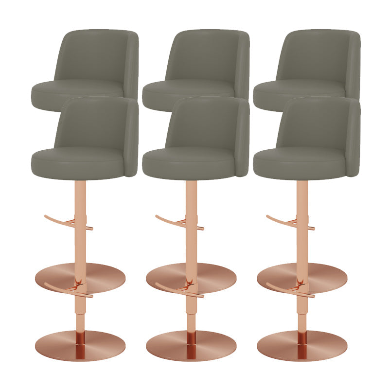 Tabouret de barre glamour tabouret de hauteur réglable pour Bristol avec pivotant