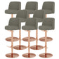 Tabouret de barre glamour tabouret de hauteur réglable pour Bristol avec pivotant