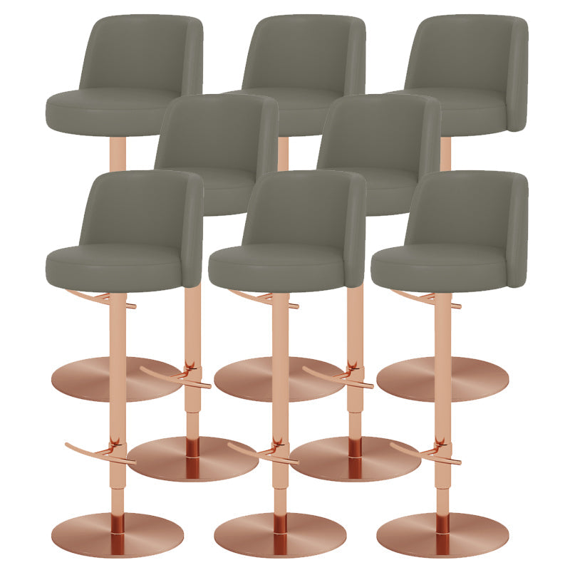 Tabouret de barre glamour tabouret de hauteur réglable pour Bristol avec pivotant