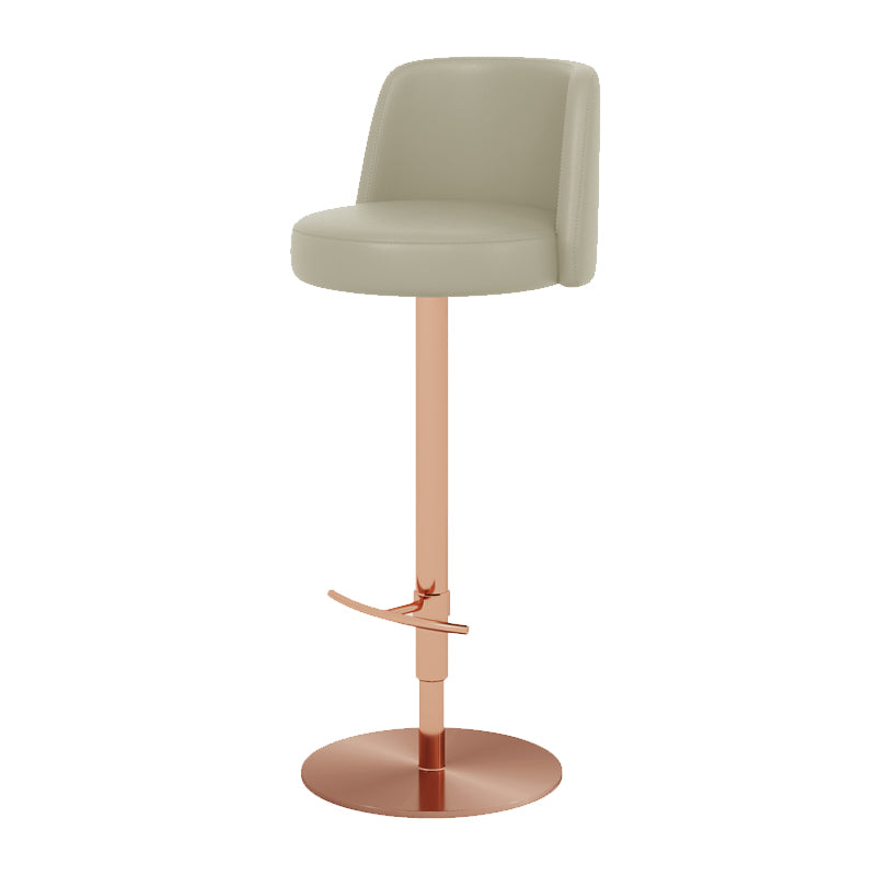 Tabouret de barre glamour tabouret de hauteur réglable pour Bristol avec pivotant