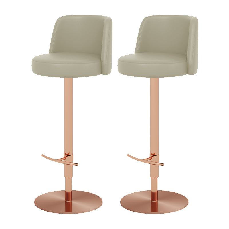 Tabouret de barre glamour tabouret de hauteur réglable pour Bristol avec pivotant