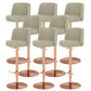 Tabouret de barre glamour tabouret de hauteur réglable pour Bristol avec pivotant