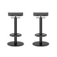 Modern Adjustable Height Bar Stools Matte Finish Indoor Stools