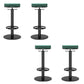 Modern Adjustable Height Bar Stools Matte Finish Indoor Stools