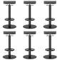 Modern Adjustable Height Bar Stools Matte Finish Indoor Stools