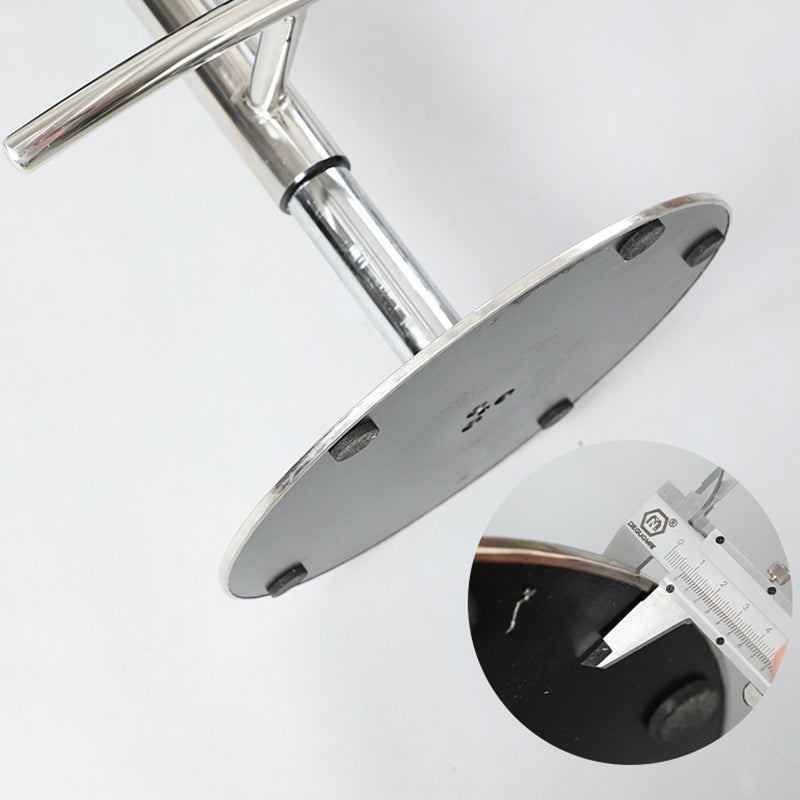 Sgabello da bar in pelle regolabile sgabello da banco posteriore per bristol con girevole