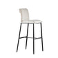 Armless Bar Stool Contemporary Low Back Dining Stool with Footrest Clearhalo 'Bar Furniture' 'Bar Stools' 'bar_stools' 'furn' 'furn_bar_stools' 'Furniture' 'Kitchen & Dining Furniture' 6769255