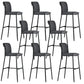Armless Bar Stool Contemporary Low Back Dining Stool with Footrest Gray 8 Piece Set Clearhalo 'Bar Furniture' 'Bar Stools' 'bar_stools' 'furn' 'furn_bar_stools' 'Furniture' 'Kitchen & Dining Furniture' 6769271