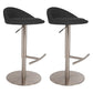 Adjustable Height Bar Stool Contemporary Dining Stool with Footrest