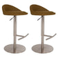 Adjustable Height Bar Stool Contemporary Dining Stool with Footrest