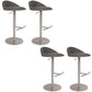 Adjustable Height Bar Stool Contemporary Dining Stool with Footrest