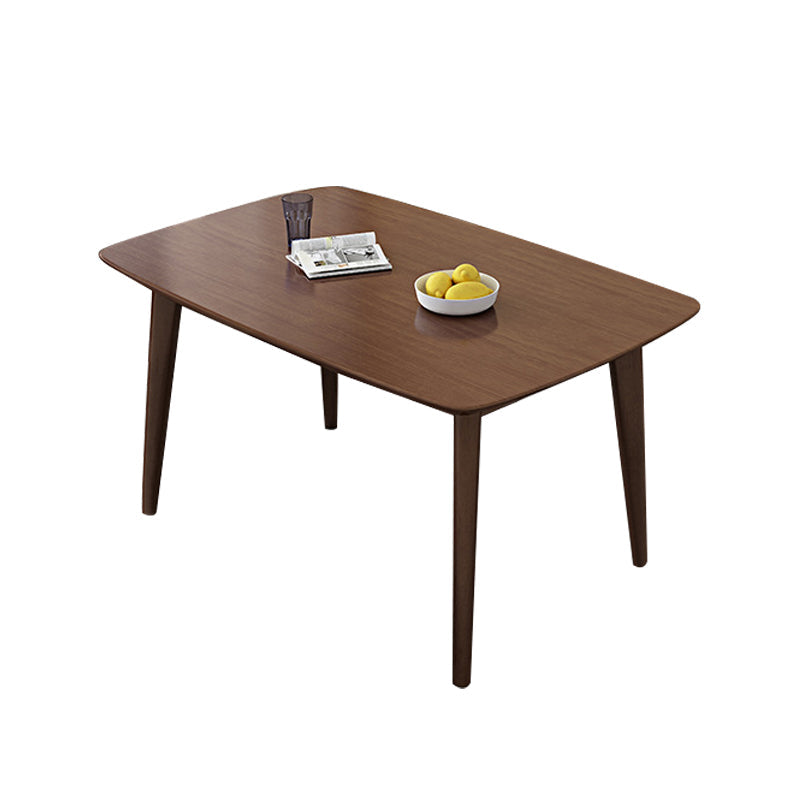 Solid Wood Dining Room Table Modern Dining Table for Kitchen Clearhalo 'Dining Tables & Seating' 'Dining Tables' 'dining_table' 'furn' 'furn_dining_table' 'Furniture' 'Kitchen & Dining Furniture' 6769587