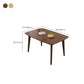 Solid Wood Dining Room Table Modern Dining Table for Kitchen Clearhalo 'Dining Tables & Seating' 'Dining Tables' 'dining_table' 'furn' 'furn_dining_table' 'Furniture' 'Kitchen & Dining Furniture' 6769601