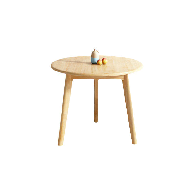 Solid Wood Dining Room Table Round Dining Table for Dining Room
