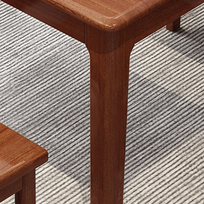 Rectangle Dining Room Table Wood Dining Table for Dining Room Clearhalo 'Dining Tables & Seating' 'Dining Tables' 'dining_table' 'furn' 'furn_dining_table' 'Furniture' 'Kitchen & Dining Furniture' 6769708