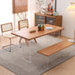 Rectangle Dining Room Table Solid Wood Dining Table for Dining Room 63"L x 31.5"W x 29.5"H Without Chairs Clearhalo 'Dining Tables & Seating' 'Dining Tables' 'dining_table' 'furn' 'furn_dining_table' 'Furniture' 'Kitchen & Dining Furniture' 6769724