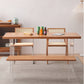 Rectangle Dining Room Table Solid Wood Dining Table for Dining Room 78.7"L x 31.5"W x 29.5"H Without Chairs Clearhalo 'Dining Tables & Seating' 'Dining Tables' 'dining_table' 'furn' 'furn_dining_table' 'Furniture' 'Kitchen & Dining Furniture' 6769727