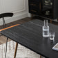 Rectangle Home Kitchen Table Tripod Base Solid Wood Top Dining Table