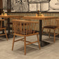 Pedestal Dining Room Table Solid Wood Dining Table for Kitchen