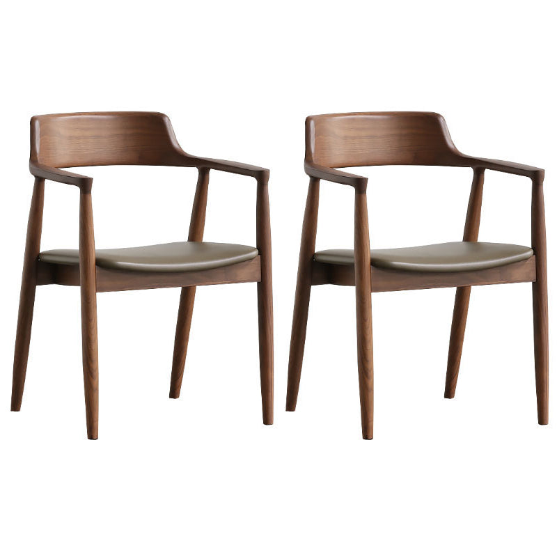 Contemporain 1/2/4 Pièces meubles Round en bois massif en bois ensemble en marron