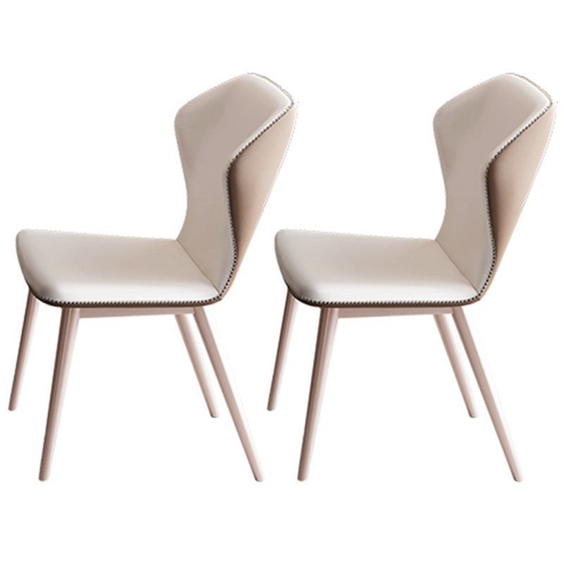 Noordse 1/2/5/7 stukken meubels rechthoekige stenen eettafel in wit gezet