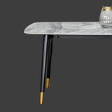 Nordic 1/4/5/7 Pieces Furniture Rectangle Stone Dining Table Set in Gray