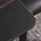 Contemporary Style 1/2/7 Pieces Dining Chairs Set Rectangle Stone Furniture in Black