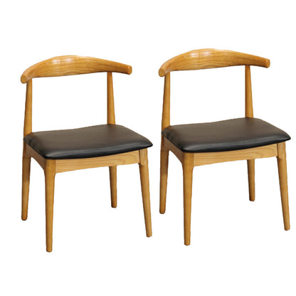 Industrielle 1/2/5 Stück Möbel Massivholz Rechteck Esszimmer Set in Braun