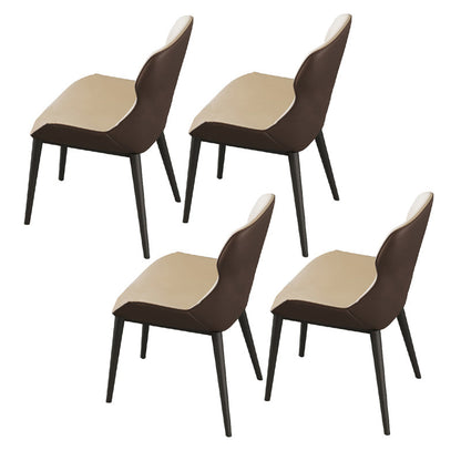 Estilo contemporáneo 1/4/5/9 Piezas Sillas de comedor Muebles de piedra rectangulares en blanco