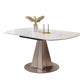 Modern 1/2/5/7 Pieces Dining Set Stone Collapsible Dining Table for Dining Room
