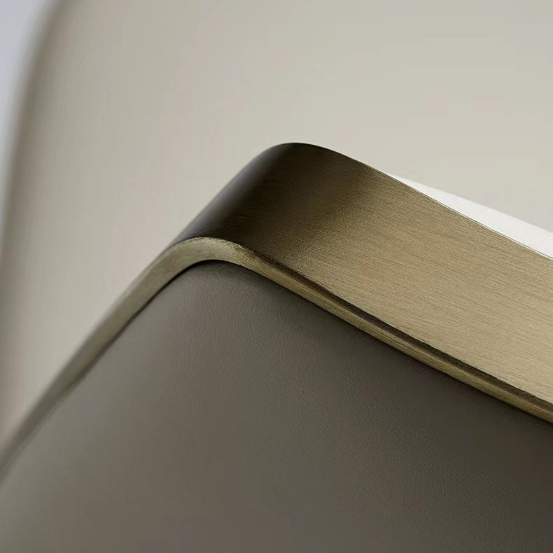 Glam Style Side Chair Metal Open Back Dining Room Chair for Indoor Clearhalo 'Dining Chairs' 'Dining Tables & Seating' 'dining_chair' 'furn' 'furn_dining_chair' 'Furniture' 'Kitchen & Dining Furniture' 6770293