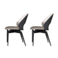Upholstered Armless Dining Chairs Open Back Dining Side Chair