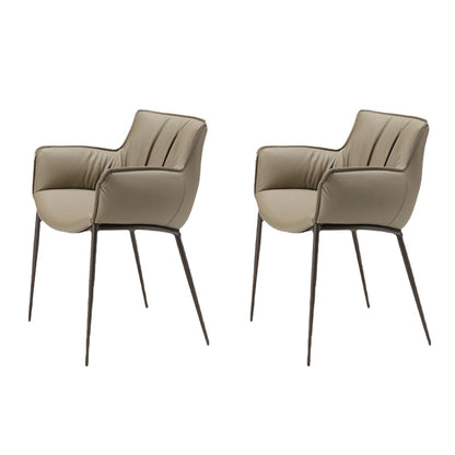 Sedia a braccio industriale in metallo sedia sala da pranzo solido sterzo per sala da pranzo