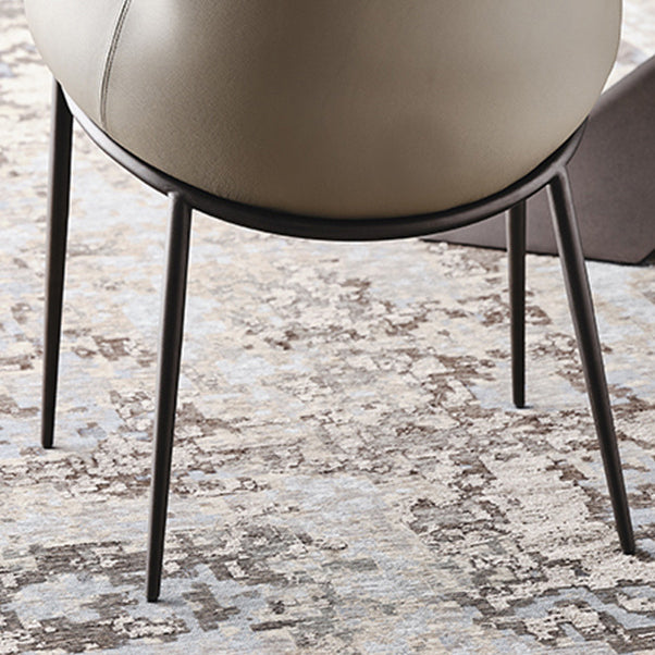 Industriële armstoel metalen vaste rug eetkamerstoel voor eetkamer