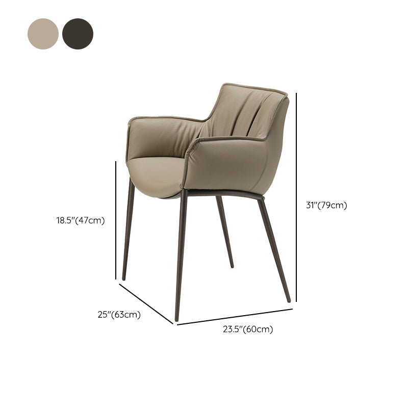 Sedia a braccio industriale in metallo sedia sala da pranzo solido sterzo per sala da pranzo