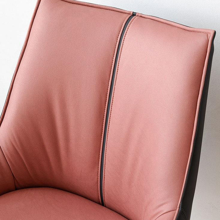 Industriële arm stoel metalen vaste rug eetkamerstoel voor binnen