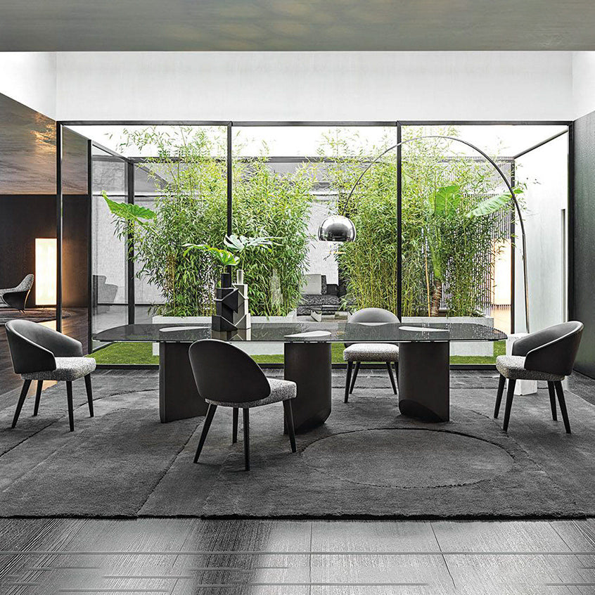 Sedia a braccio industriale in metallo sedia sala da pranzo solido sterzo per casa