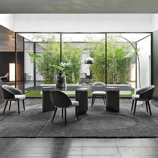 Sedia a braccio industriale in metallo sedia sala da pranzo solido sterzo per casa