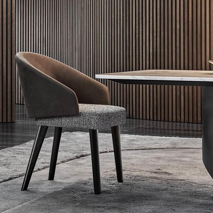 Sedia a braccio industriale in metallo sedia sala da pranzo solido sterzo per casa