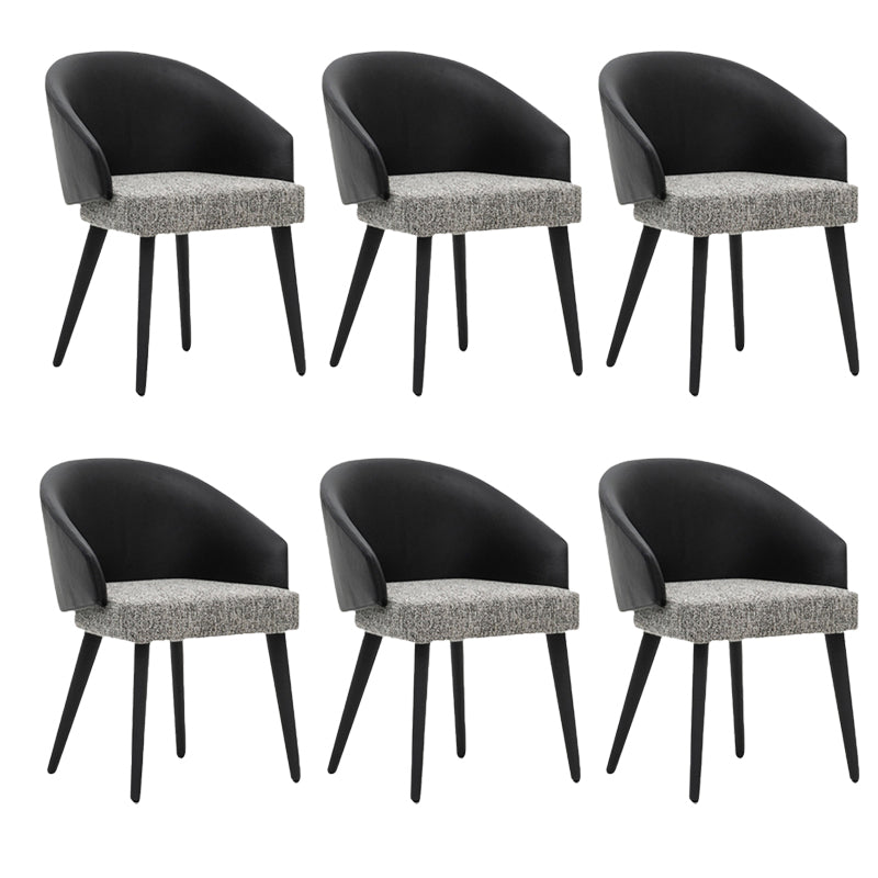 Sedia a braccio industriale in metallo sedia sala da pranzo solido sterzo per casa