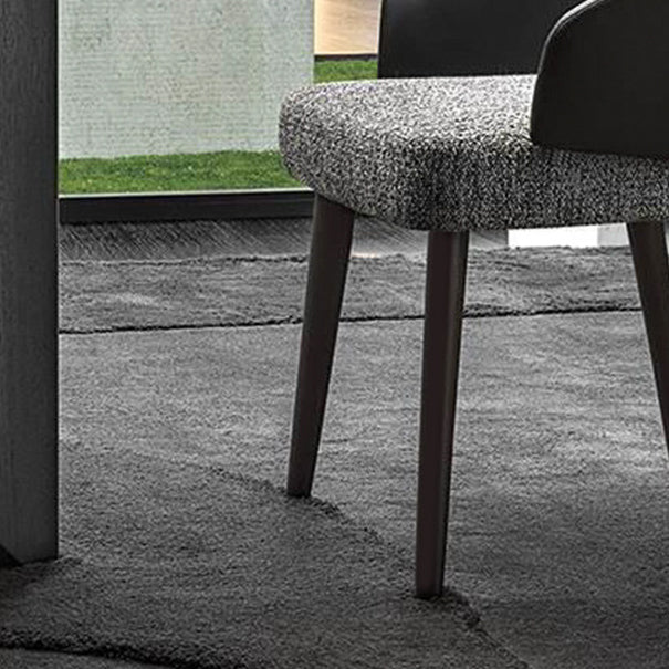 Sedia a braccio industriale in metallo sedia sala da pranzo solido sterzo per casa